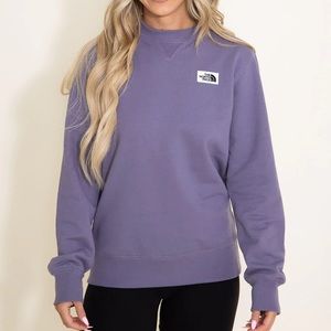 The Northface Heritage patch crewneck sweatshirt
